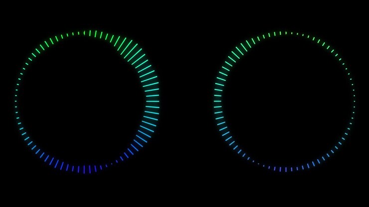 Audio Spectrum Circle Audio Visualizer Motion Graphics