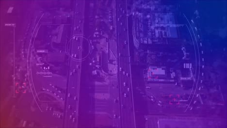 búsqueda de objetivos que se mueven contra el paisaje urbano