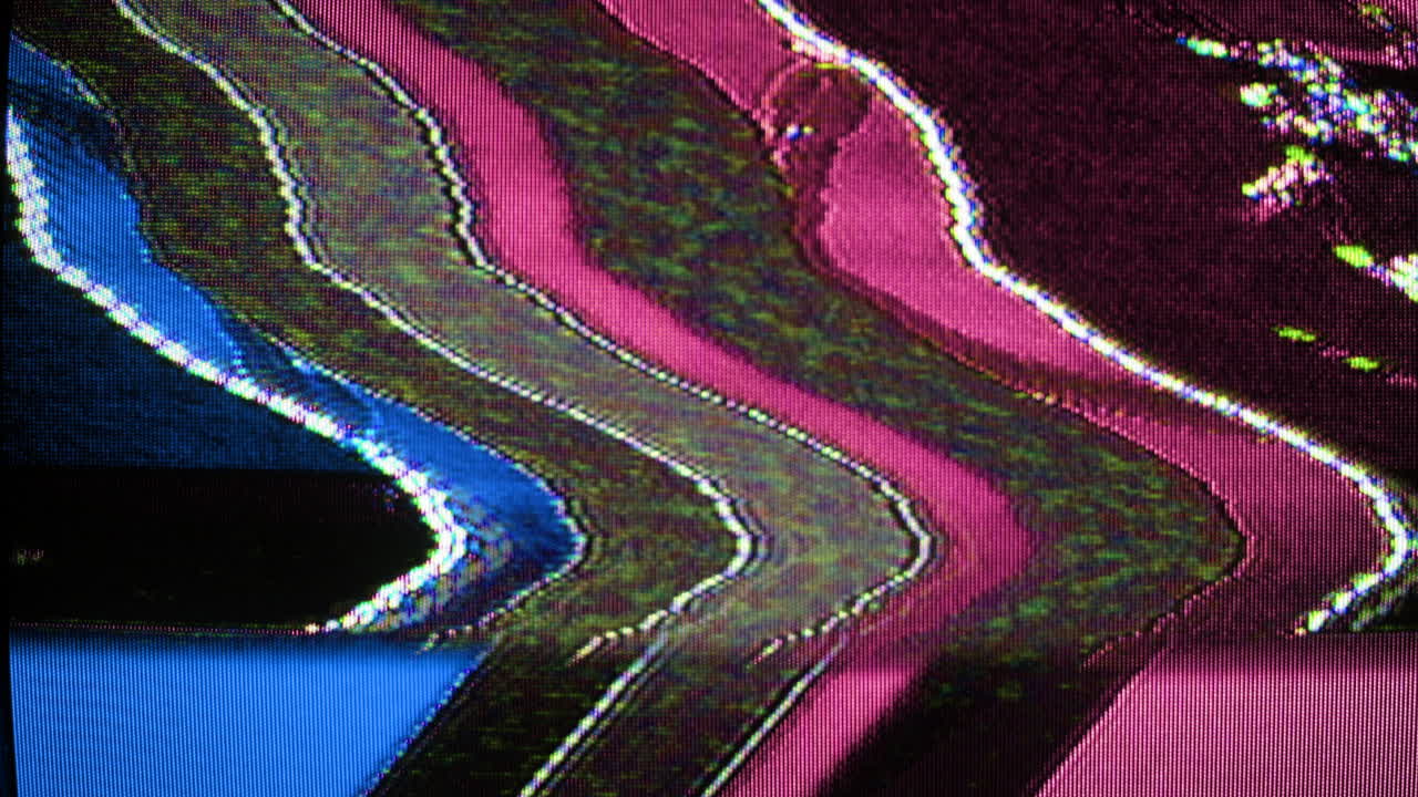 televisión estática 01