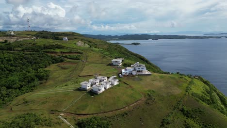 luxurious hotel resort with marvelous outlook over philippine islands and ocean