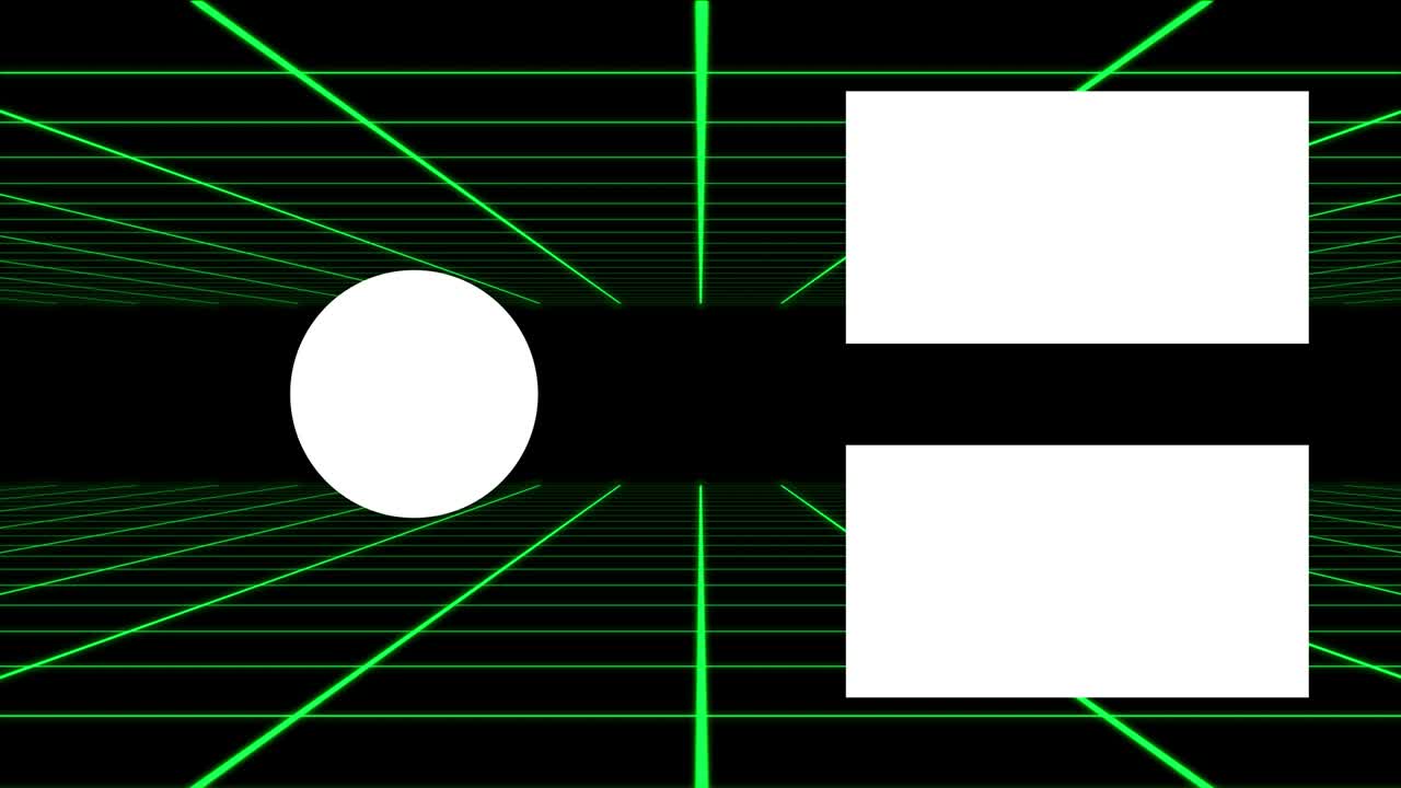 movimiento de la cuadrícula card end ending screen motion graphics