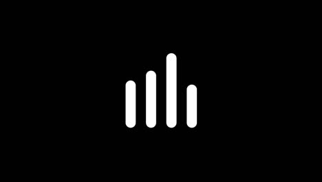 animación del icono del altavoz de sonido.