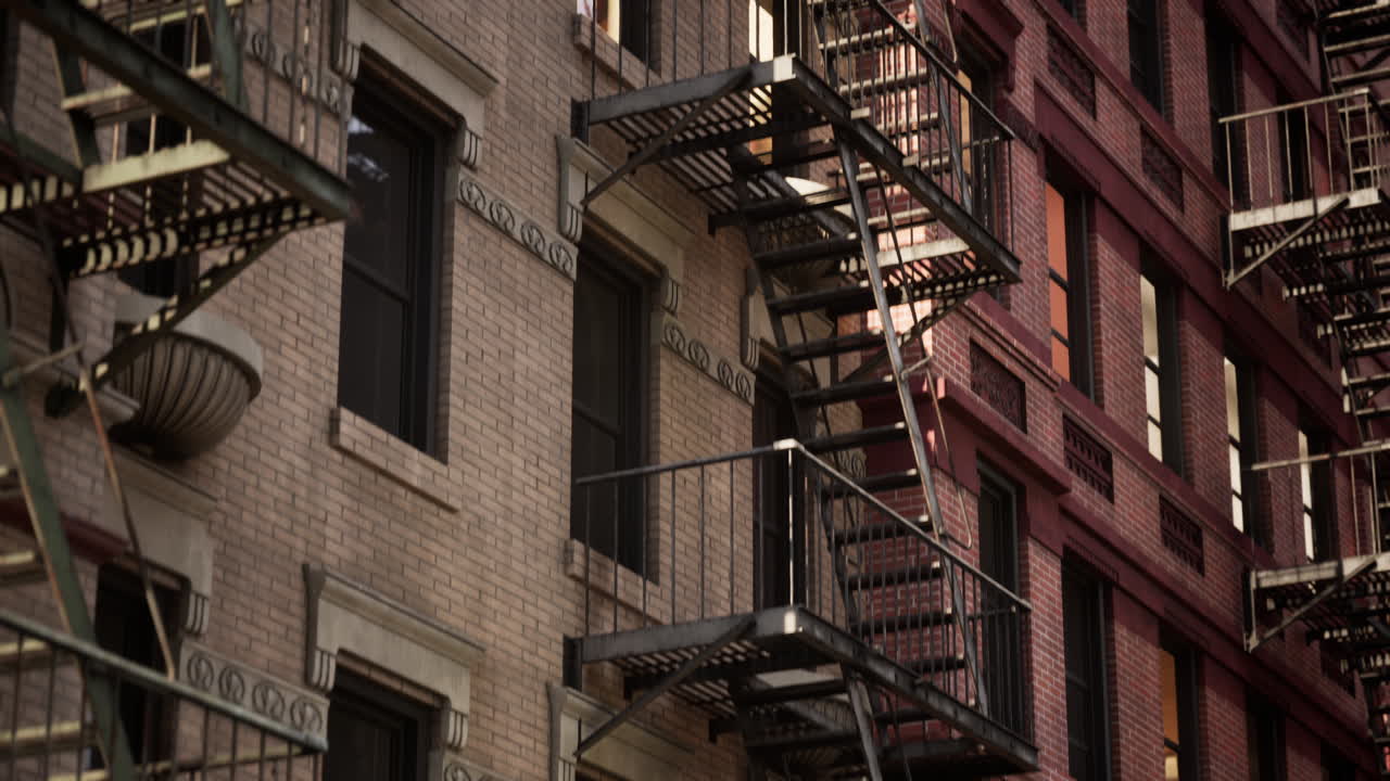 edificio de la calle de nueva york