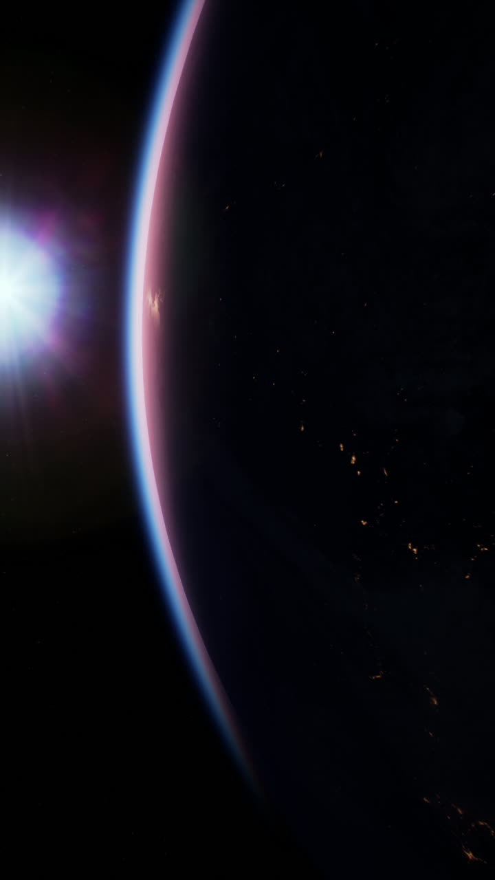 Earth from Space at Night