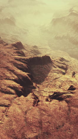 alien planet canyon