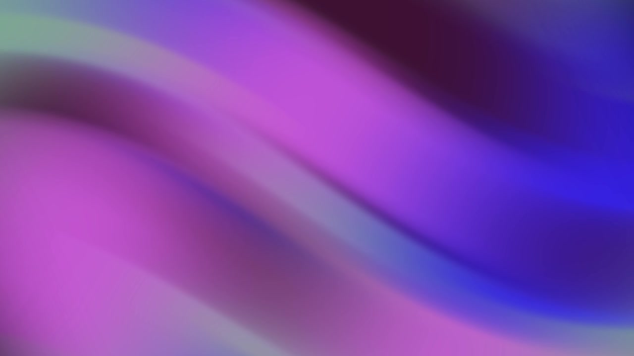 Abstract Purple and Blue Gradient Waves Flowing Seamlessly