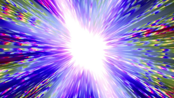 Ray beam light sun graphic loop vj