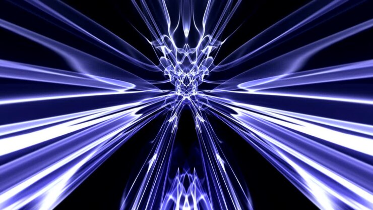 Abstract Technology Animation, Rendering, Background, Fiber Stripes, Loop