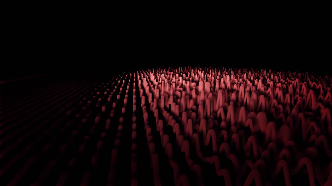 Abstract Red Pattern