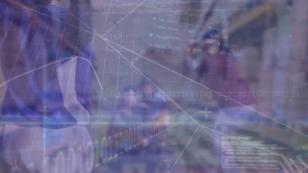 다양한 야구 선수들에 대한 데이터 처리 애니메이션