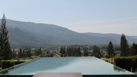 time-lapse of a valley from a high vantage point