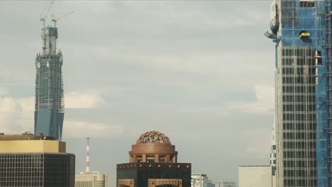 Skyline-of-Kuala-Lumpur-with-many-skyscrapers-under-construction