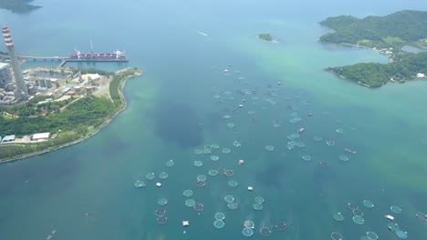 Drone-Shot-of-a-Fish-Cages