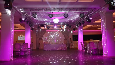 disco ball, view from below, from the disco ball beams, stage light, mirror ball