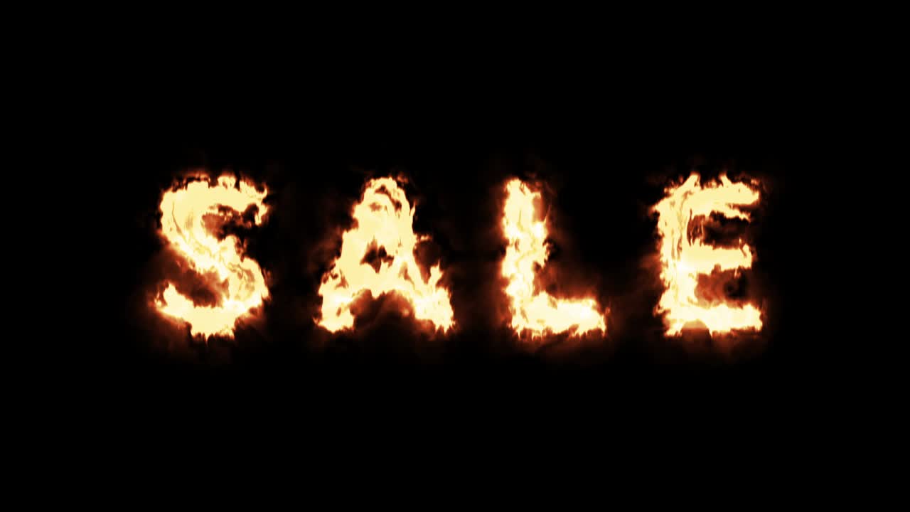 판매 애니메이션 화재 할인 프로모션 판매 검은색 배경에 지옥으로 쓰여진 루프 애니메이션 비디오 4k 배경 또는 다른 비디오에 애니메이션을 을 수 있습니다 (효과 후, 비디오에 화면 혼합 모드를 적용해야합니다).