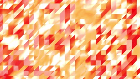 patrón geométrico rojo abstracto 3d. fondo metálico de mosaico para presentación de negocios