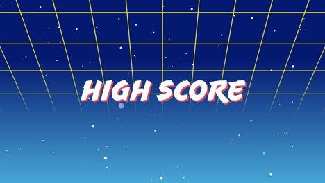 high score sign