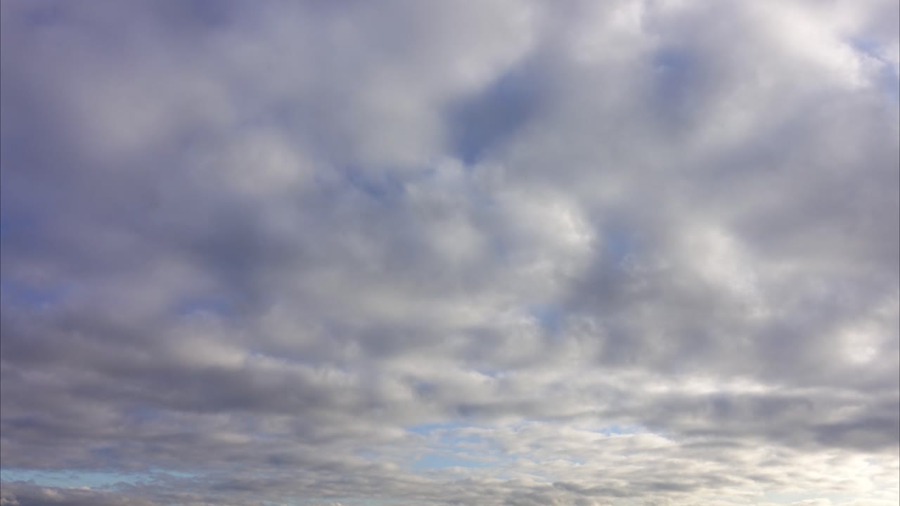 Clouds in the sky. Time lapse