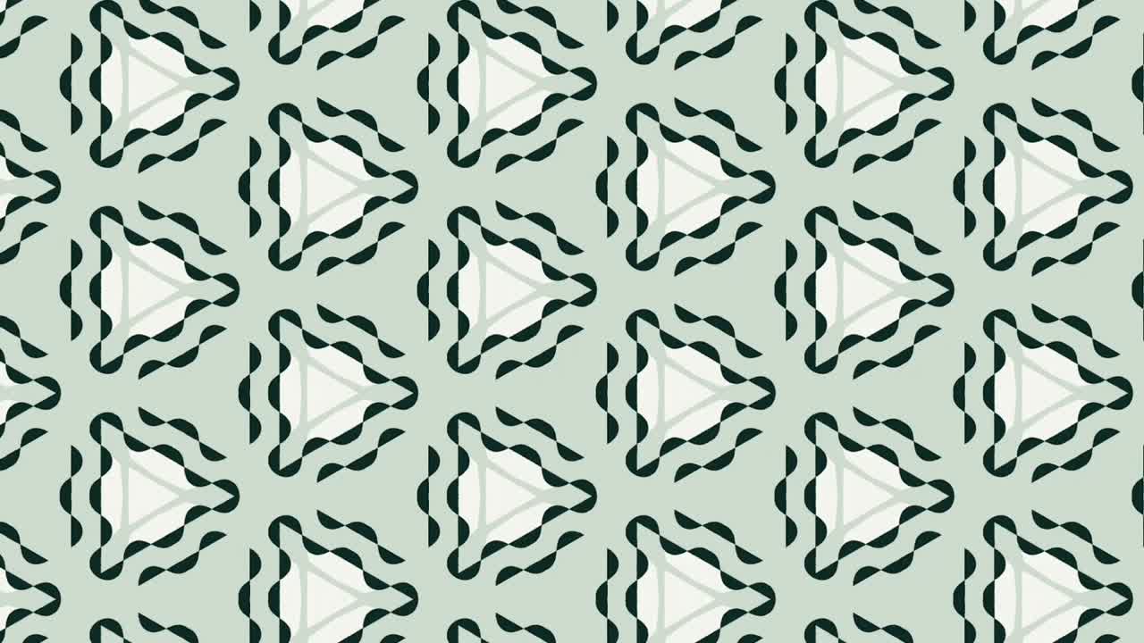 Lucid triangle playstore sign animation vertical