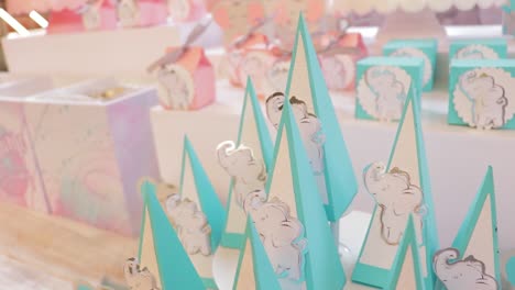 baby shower decorations, elephant themed cute decor