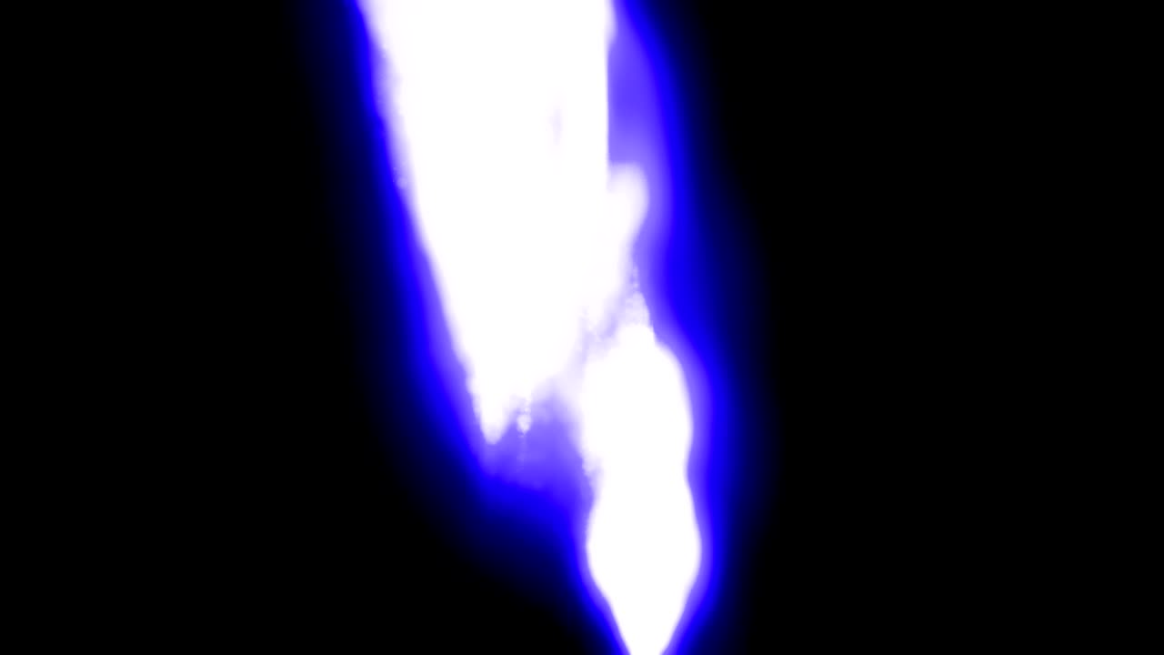 fuego abstracto 4k video de fondo bucle - azul