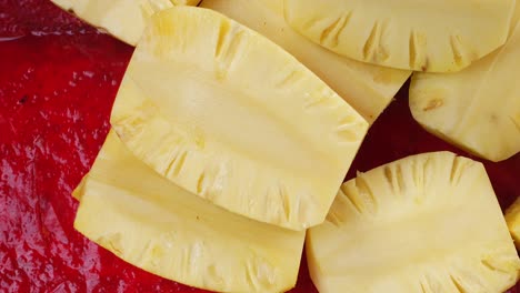 piña en rodajas