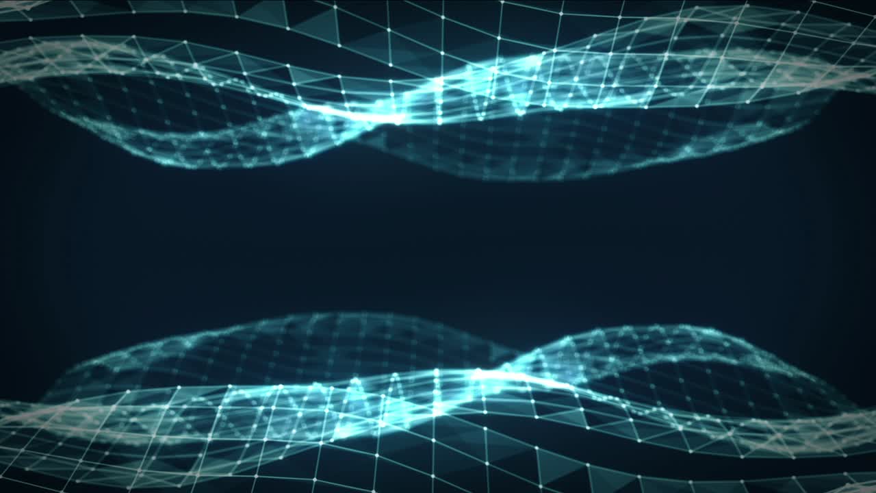 Abstract Technology Network Background