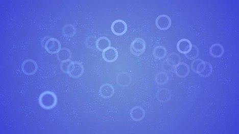 partículas de bokeh en movimiento en el fondo de gradiente video de stock de bucle infinito
