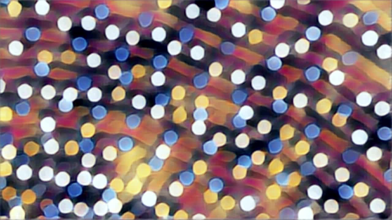 Bokeh bright party lights Abstract pattern Defocused abstract background.