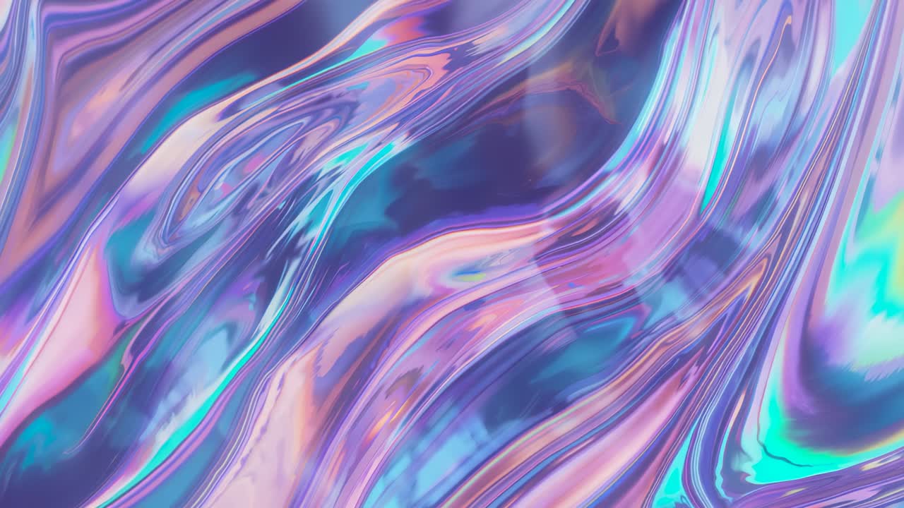 Playback starting abstract pastel pattern swirling on digital display, evoking calming fluidity