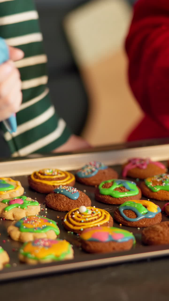Decorating Homemade Cookies