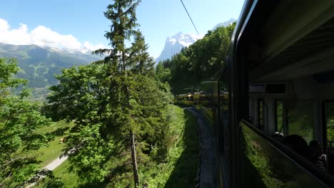 train ride to jungfraujoch - top of europe in 4k
