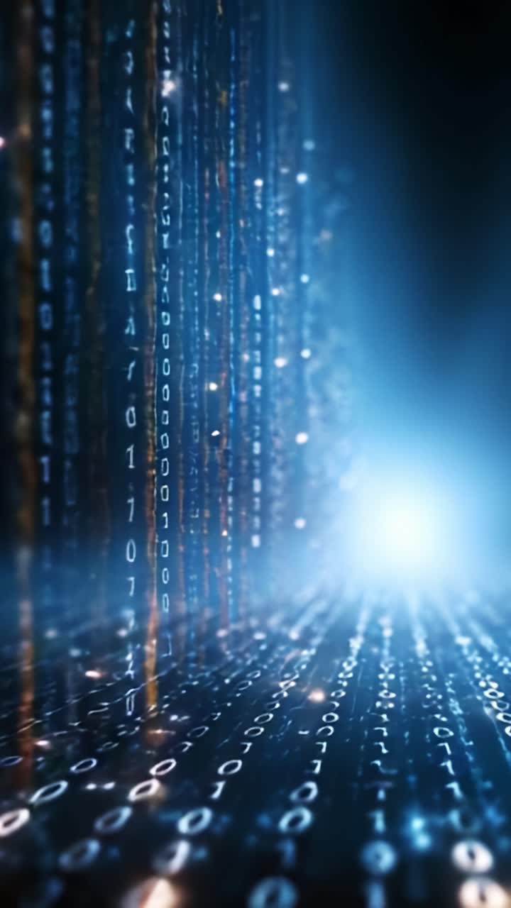 Dynamic Digital Transformation: A Glimpse into the World of Binary Data Representation and the Flow of Information in a Virtual Environment