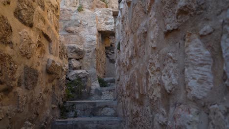 staircase path southern steps of the temple in jerusalem israel