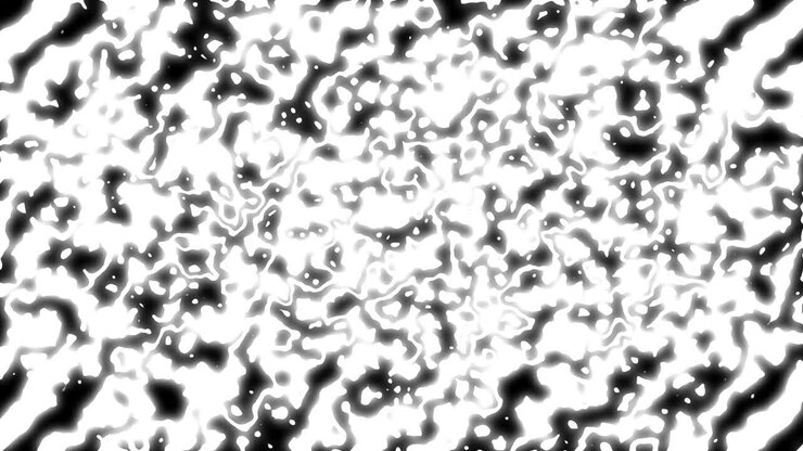 Rifrazione di sfondo astratto. Grafica in movimento con animazione CG.