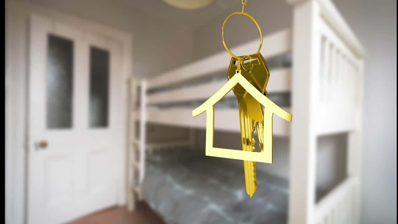 animación del globo sobre el caucásico trabajador masculino agua verde