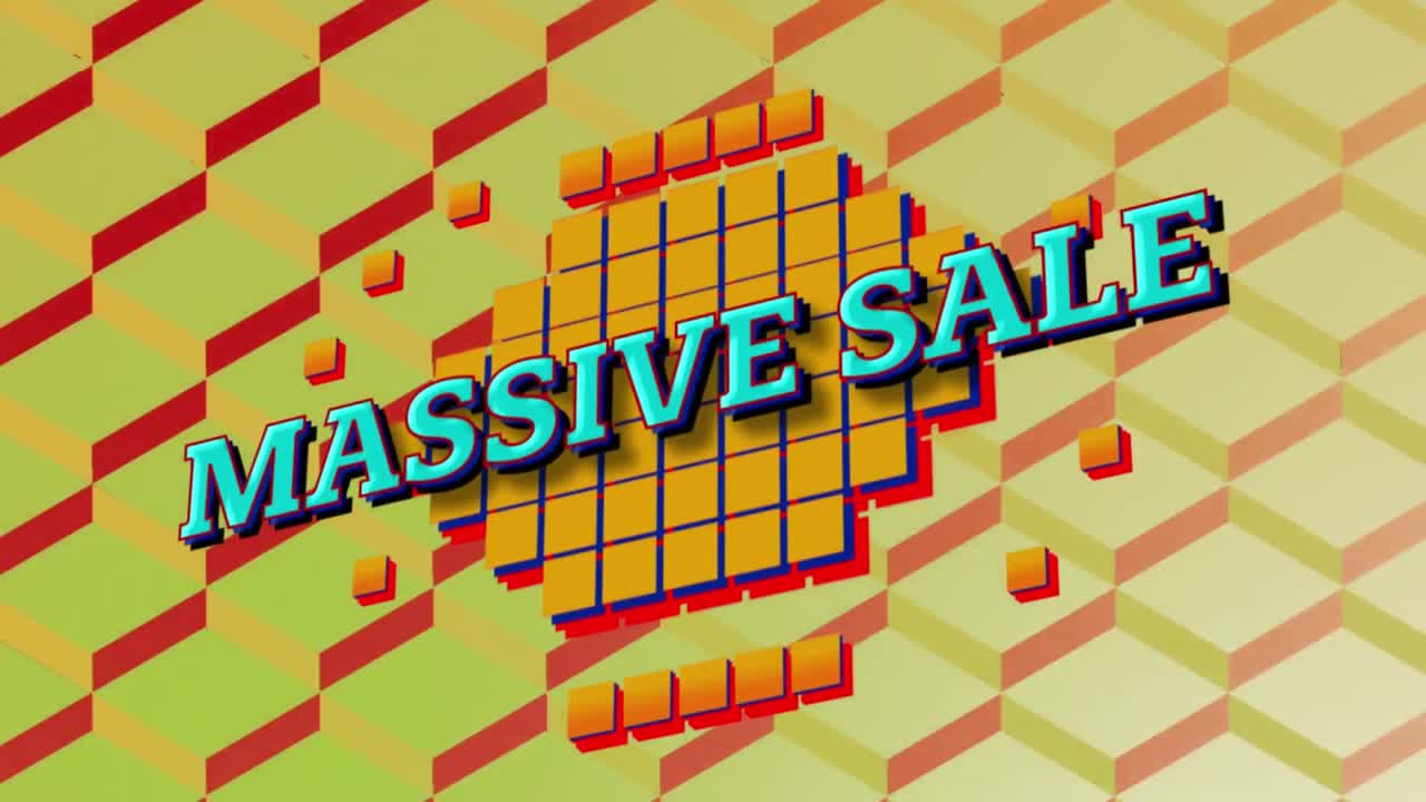 3d 오렌지 패턴 배경에 거대한 알레 그래픽