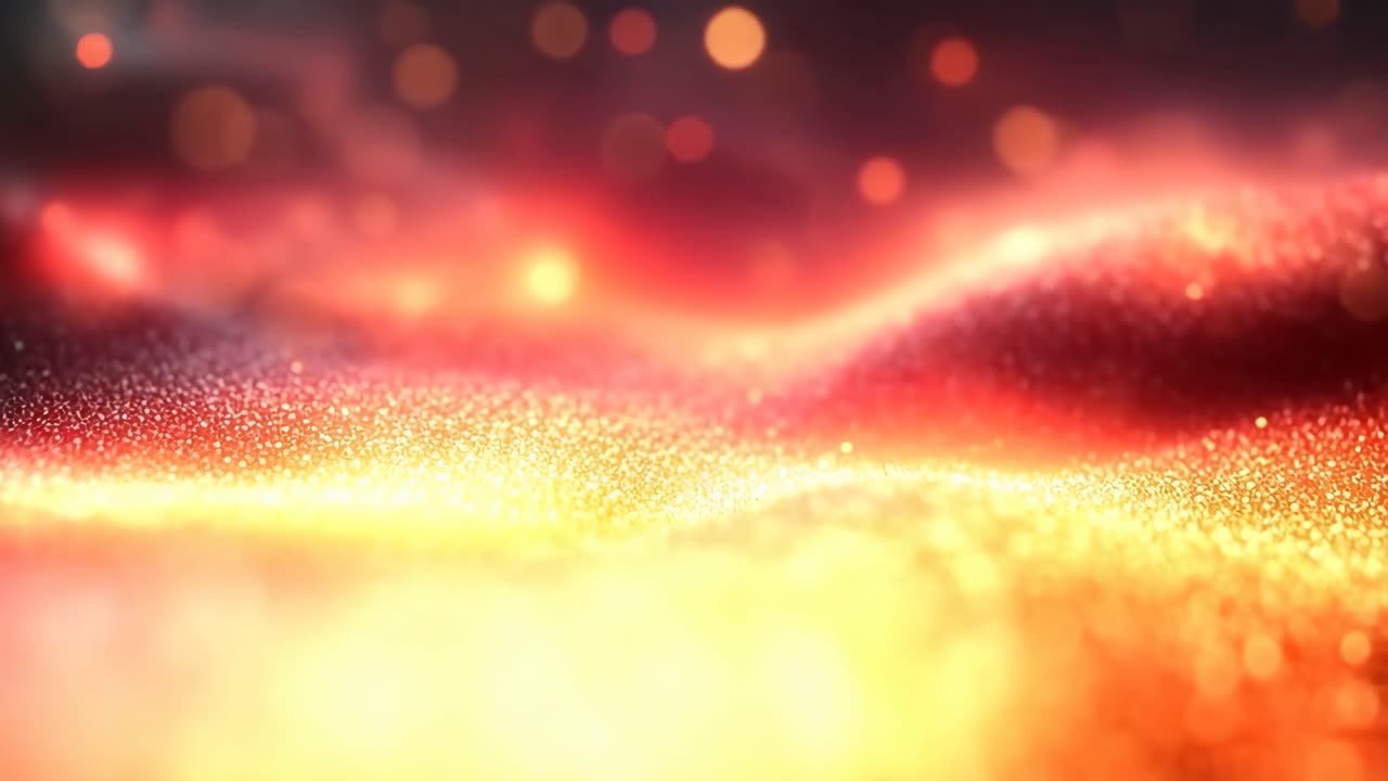 Glowing vibrant abstract texture. Glowing colors blend in a mesmerizing abstract texture that evokes a dreamy landscape.