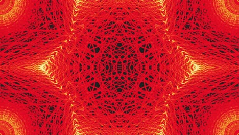 en rojo en movimiento