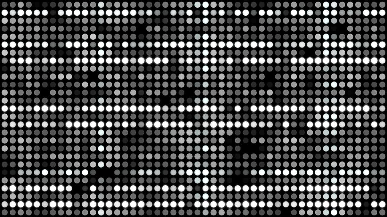 4k Digital Particles (Loopable) stock video