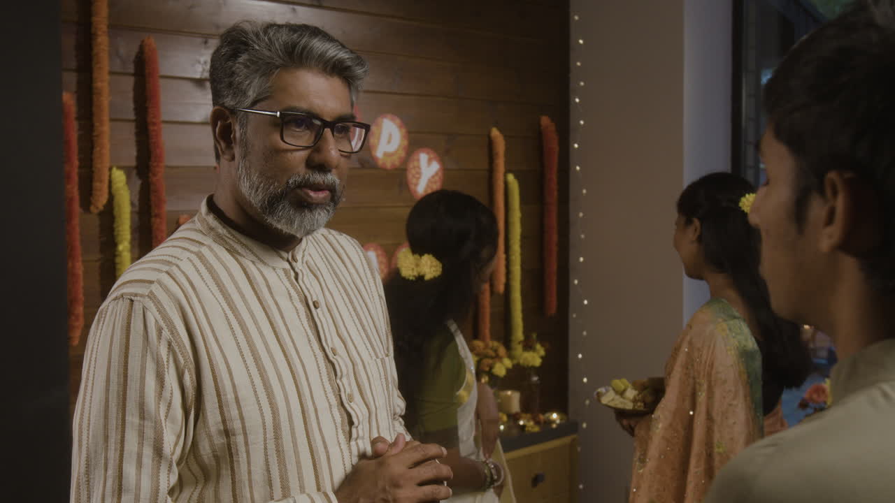 People Celebrating Indoors