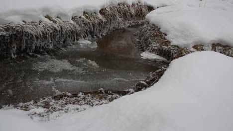 Frozen-stream-in-the-woods