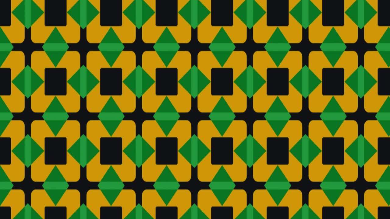 Colori vivaci multicolore, animazione ondulata per motion design ed effetti visivi. Sfondo a strisce diagonali in colori neon.