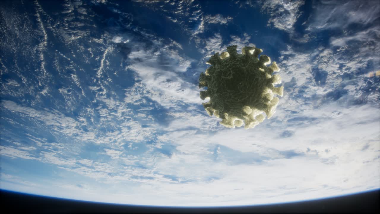 coronavirus covid-19 en la órbita de la tierra