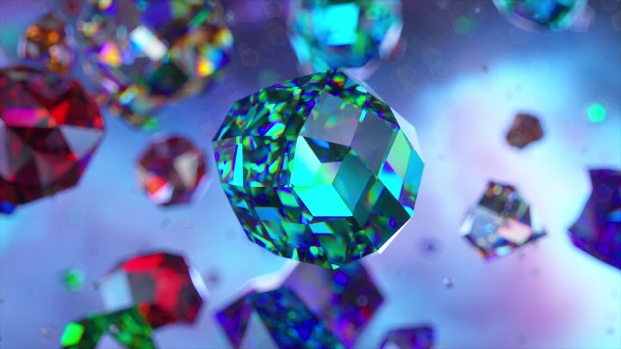추상적인 보석 배경
