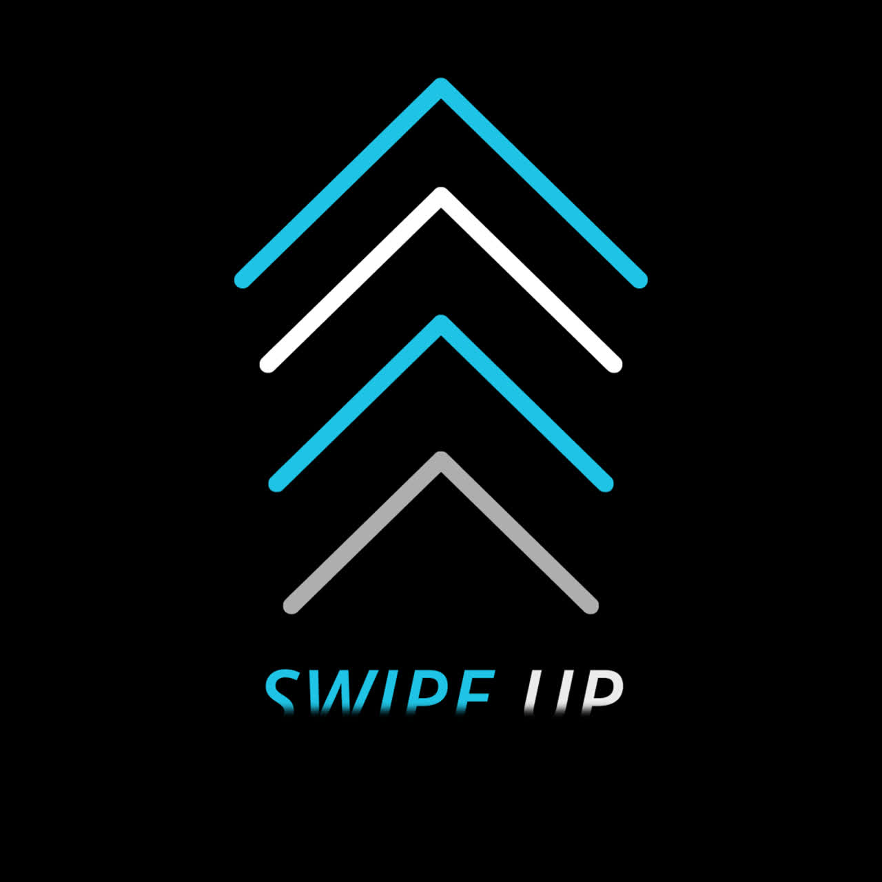 Swipe Up Icon