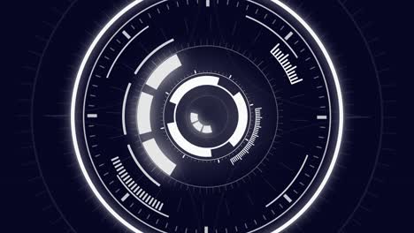 futuristic hud target
