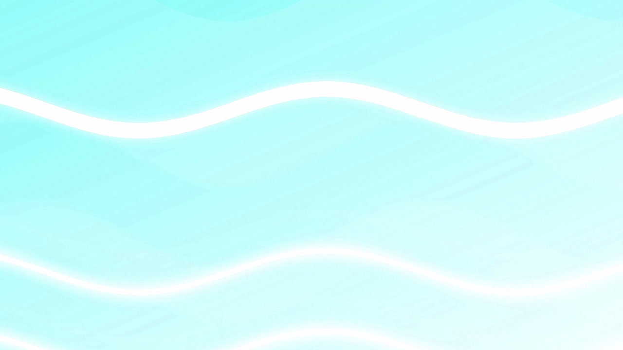 animación de líneas onduladas blancas en movimiento lento sobre un fondo azul pálido