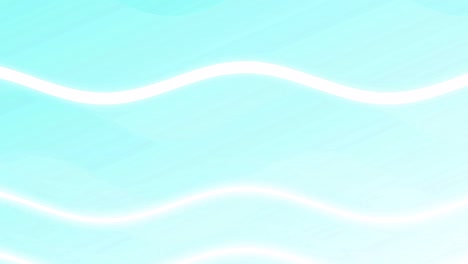 animation of slowly moving white wavy lines on pale blue background