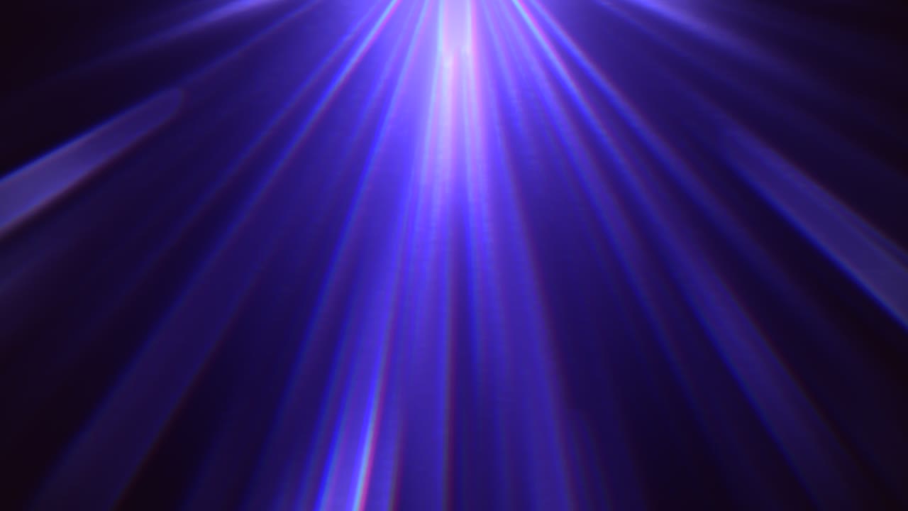 Abstract blue rays and lines in 80s style